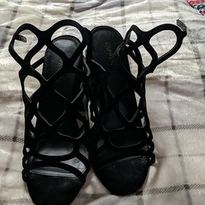 Express strappy heels